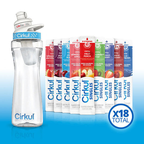 22oz. Plastic Bottle & GoSip® Black Cherry R6